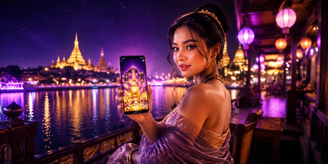 ရန်ကုန်မြို့တွင် မိုဘိုင်းဖုန်းဖြင့် အားကစားတက်ကြွစွာ ကစားနေသောသူ
